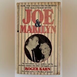 Vintage Joe & Marilyn Paperback – Roger Kahn – 1986 – Ex-Library Copy